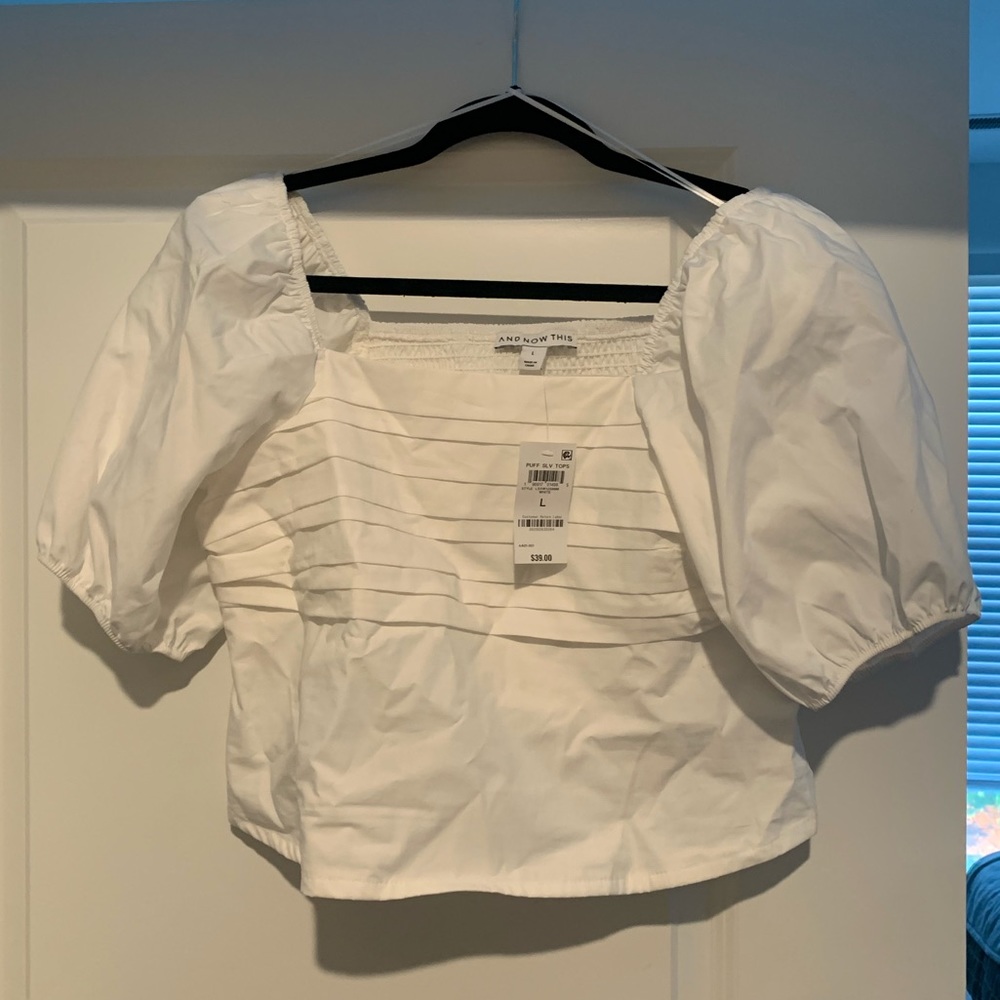 White Crop Top